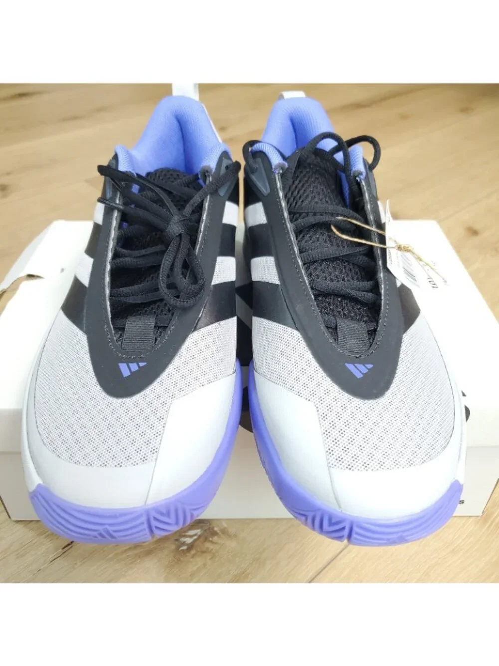 Adidas Subzone Basketball Shoes Mens Size 10.5 Grey /Black Blue Sneakers IH8559